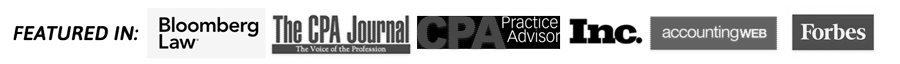 Bryan Kesler of CPA Exam Guide has been featured in Bloomberg Law, The CPA Journal, CPA Practice Advisor, Inc Magazine, AccountingWeb and Forbes