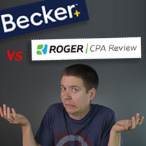Compare Roger CPA Review vs Becker CPA Review