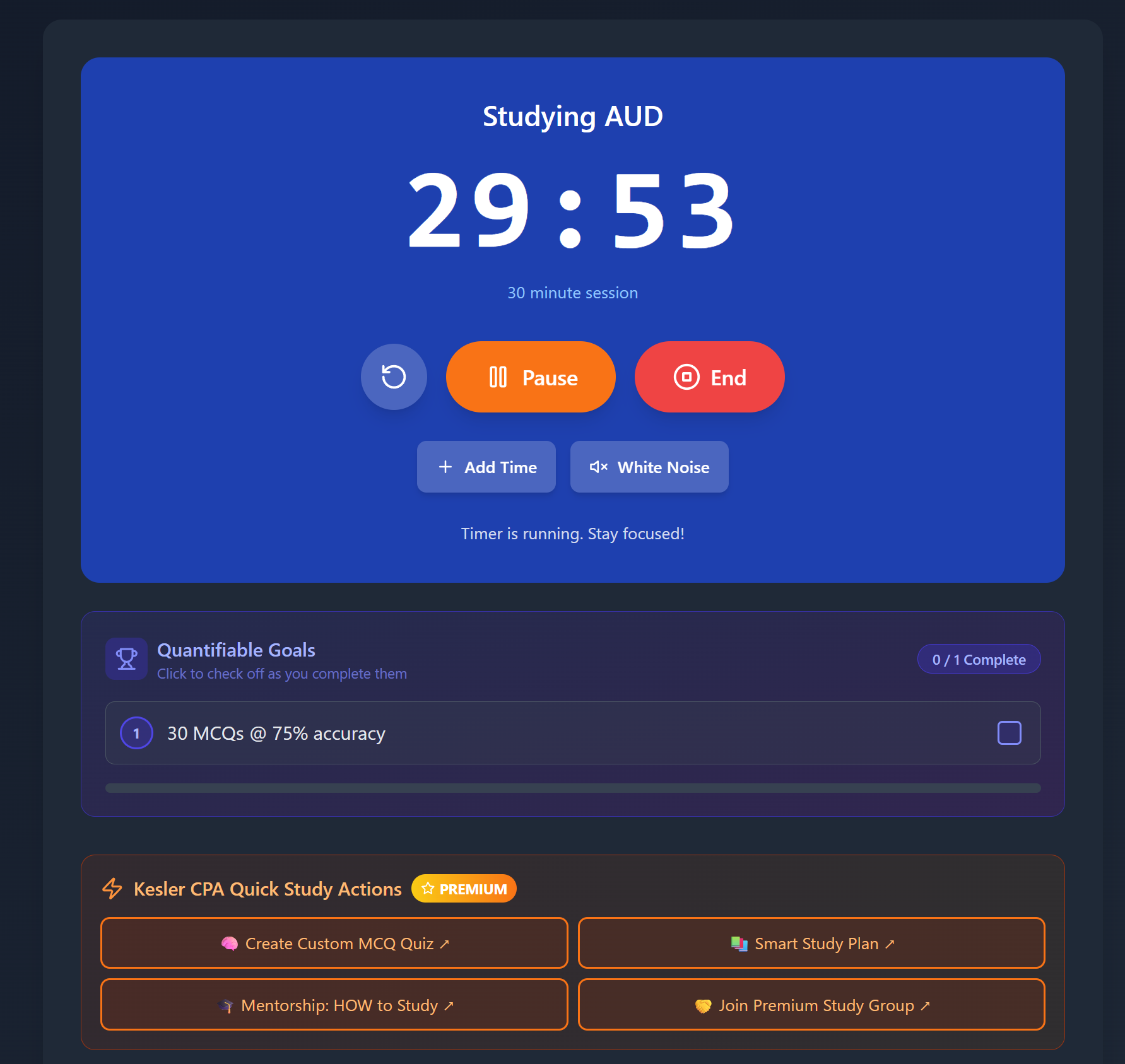 Use our free pomodoro timer to get studying done faster
